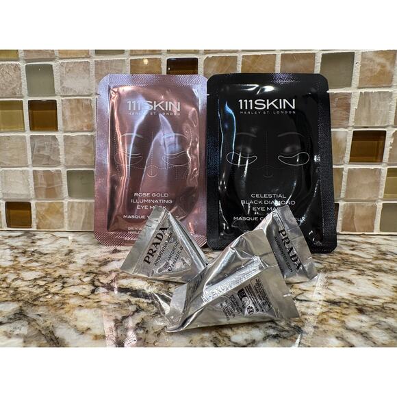 111Skin Eye Mask Duo & PRADA Augmented Skin Cream Crème - Picture 2 of 3